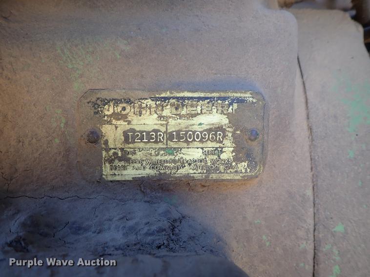 image for item DF1123 1967 John Deere 4020 tractor