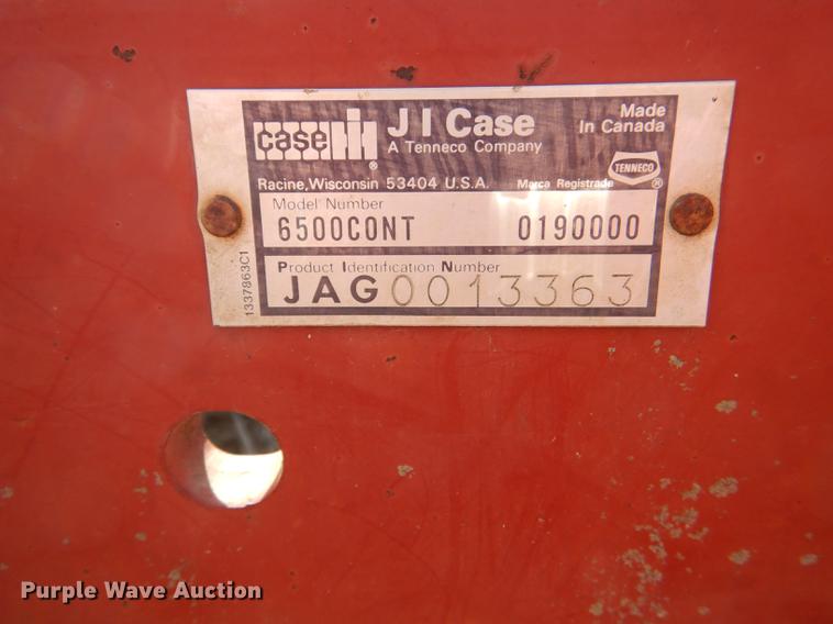 image for item DG0974 Case 6500 Conser-Till chisel