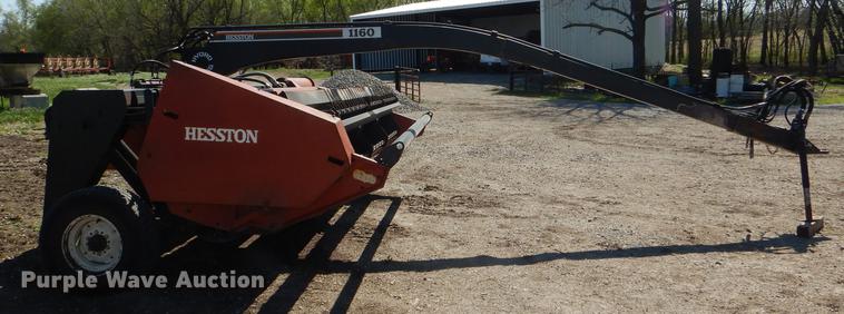 image for item DG1003 1995 Hesston 1160 Hydroswing windrower