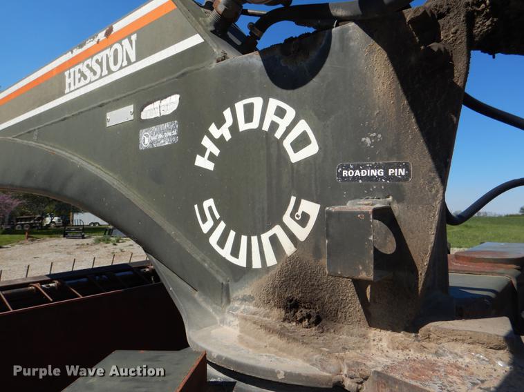 image for item DG1003 1995 Hesston 1160 Hydroswing windrower