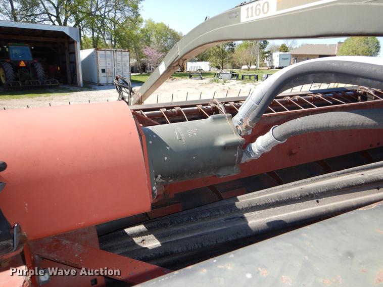 image for item DG1003 1995 Hesston 1160 Hydroswing windrower