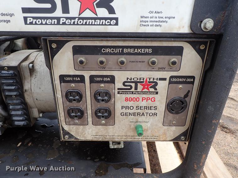 image for item FB9017 North Star 8000 generator
