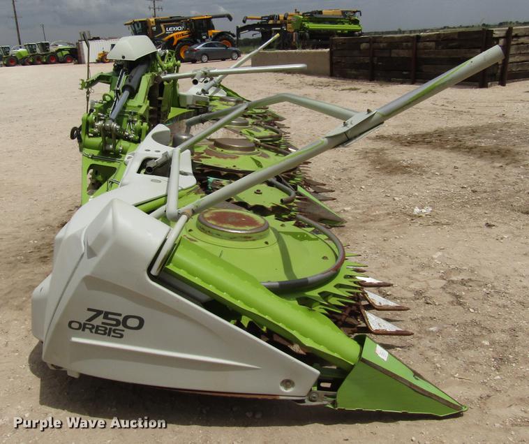 image for item FJ9650 2015 Claas Orbis 750 rotary forage head