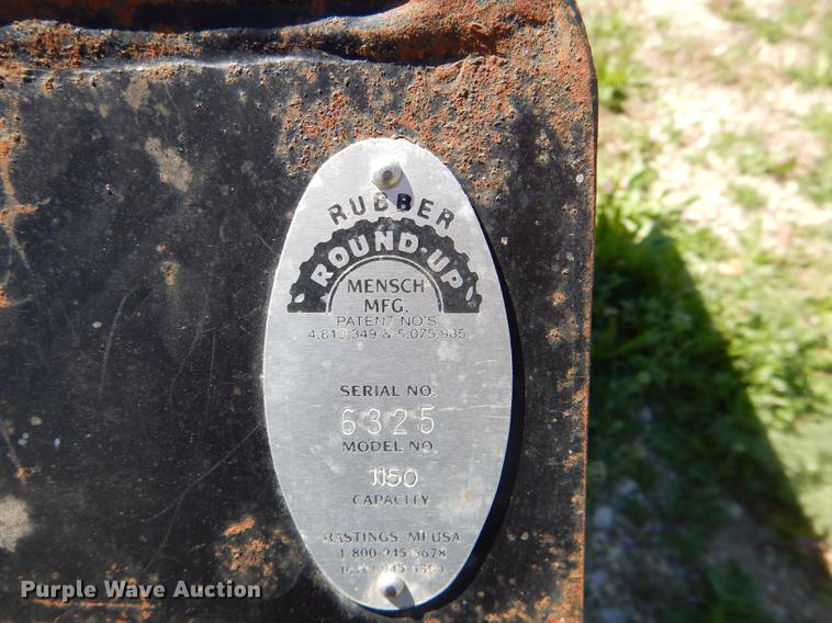 image for item FK9116 Mensch 1150 Round-up side shooter bucket