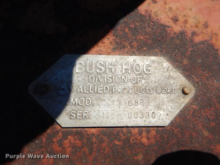 image for item FK9119 Bush Hog 13368R rotary mower