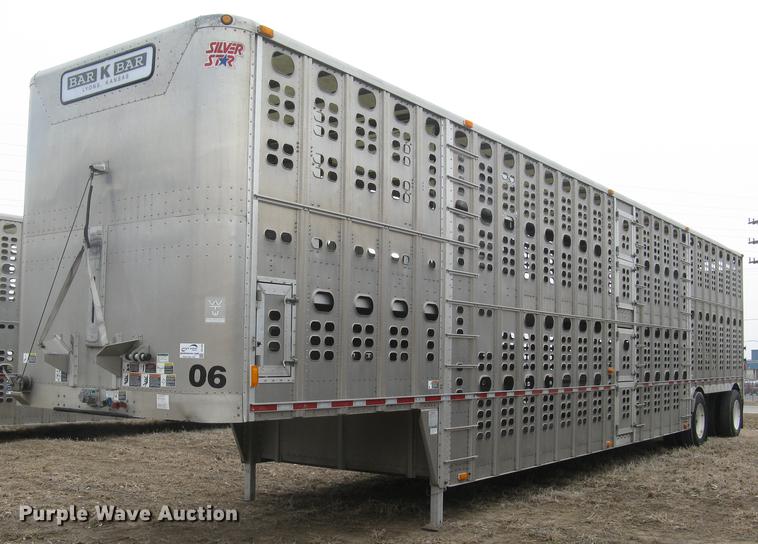 image for item DC1335 2011 Wilson Silver Star PSDCL-402 livestock trailer