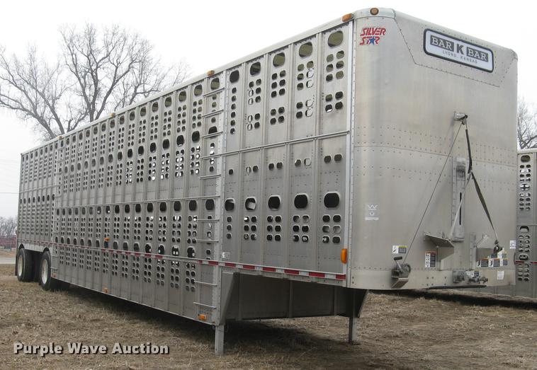 image for item DC1335 2011 Wilson Silver Star PSDCL-402 livestock trailer