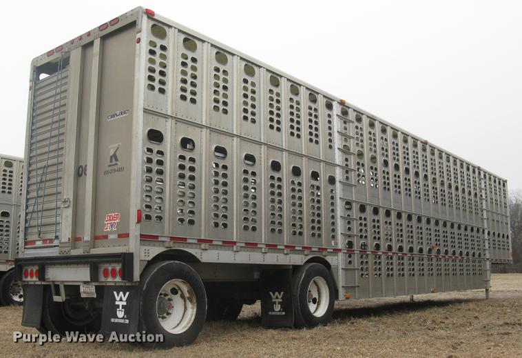 image for item DC1335 2011 Wilson Silver Star PSDCL-402 livestock trailer