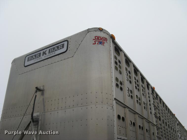 image for item DC1335 2011 Wilson Silver Star PSDCL-402 livestock trailer