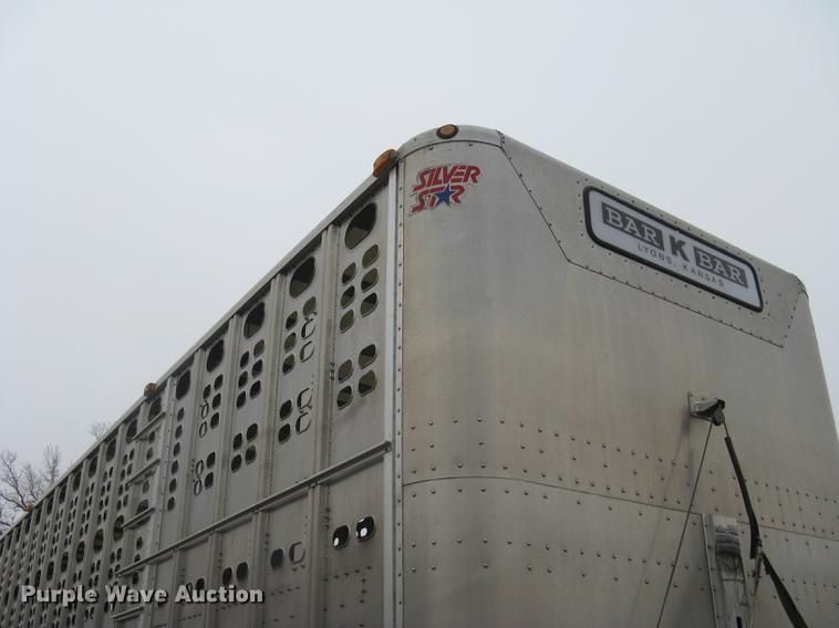 image for item DC1335 2011 Wilson Silver Star PSDCL-402 livestock trailer