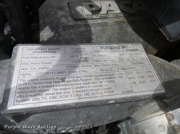 image for item DD6024 2014 Kenworth T660 semi truck