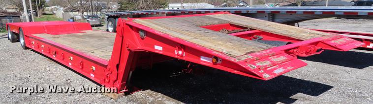 image for item DE3397 1991 Load King lowboy equipment trailer