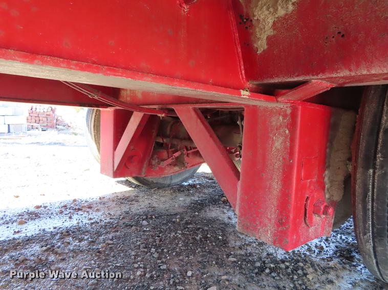 image for item DE3397 1991 Load King lowboy equipment trailer
