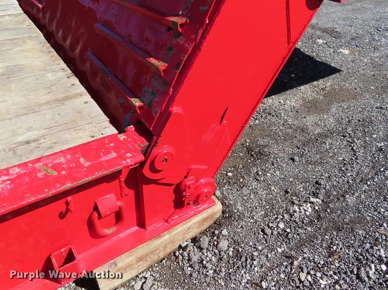 image for item DE3397 1991 Load King lowboy equipment trailer