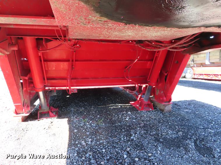 image for item DE3397 1991 Load King lowboy equipment trailer