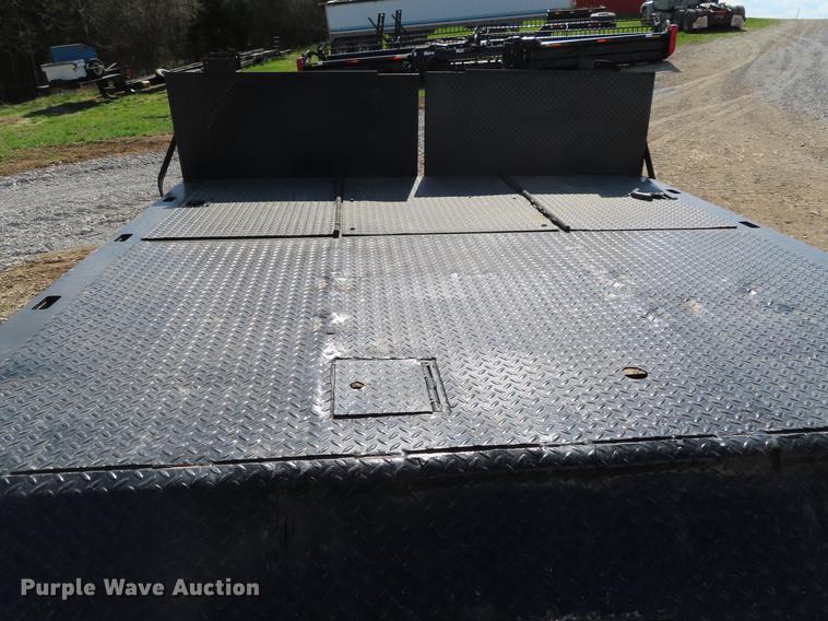 image for item DE3411 2000 Wilson 4460TD MUV-ALL lowboy hydratail equipment trailer