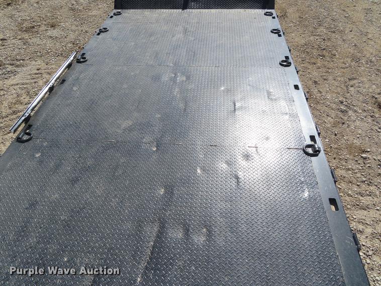 image for item DE3411 2000 Wilson 4460TD MUV-ALL lowboy hydratail equipment trailer