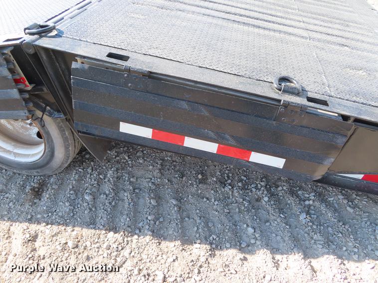 image for item DE3411 2000 Wilson 4460TD MUV-ALL lowboy hydratail equipment trailer
