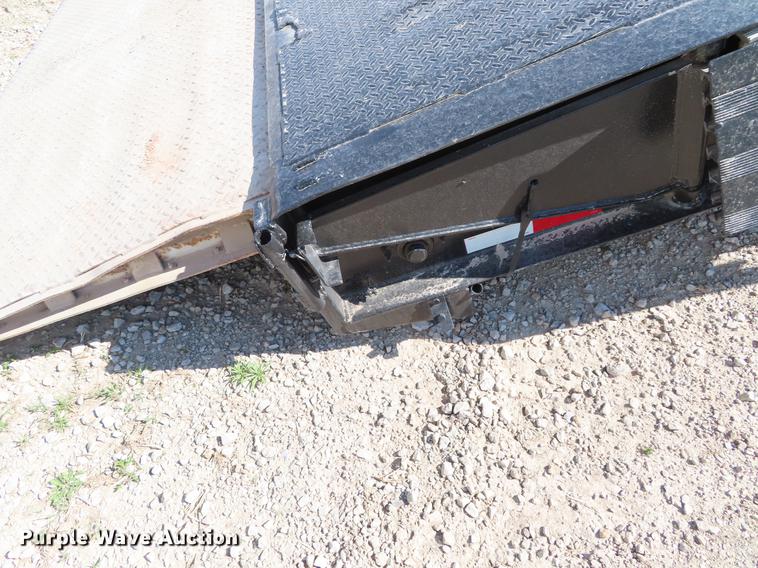 image for item DE3411 2000 Wilson 4460TD MUV-ALL lowboy hydratail equipment trailer