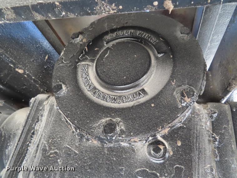 image for item DE3411 2000 Wilson 4460TD MUV-ALL lowboy hydratail equipment trailer