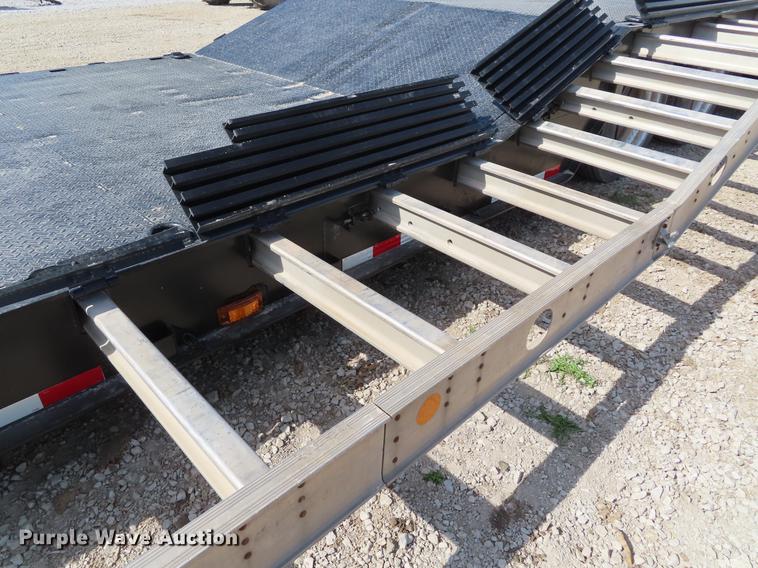 image for item DE3411 2000 Wilson 4460TD MUV-ALL lowboy hydratail equipment trailer