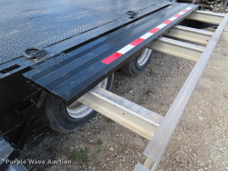 image for item DE3411 2000 Wilson 4460TD MUV-ALL lowboy hydratail equipment trailer