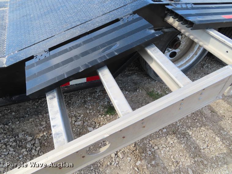 image for item DE3411 2000 Wilson 4460TD MUV-ALL lowboy hydratail equipment trailer