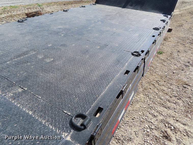 image for item DE3411 2000 Wilson 4460TD MUV-ALL lowboy hydratail equipment trailer