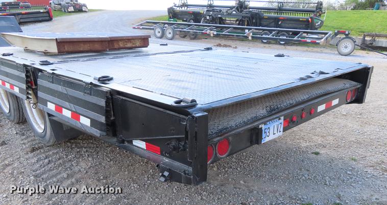 image for item DE3411 2000 Wilson 4460TD MUV-ALL lowboy hydratail equipment trailer