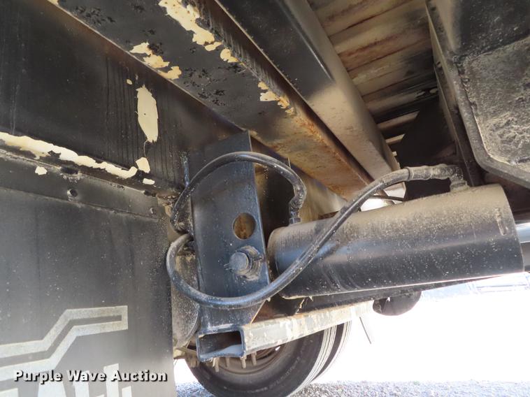 image for item DE3411 2000 Wilson 4460TD MUV-ALL lowboy hydratail equipment trailer