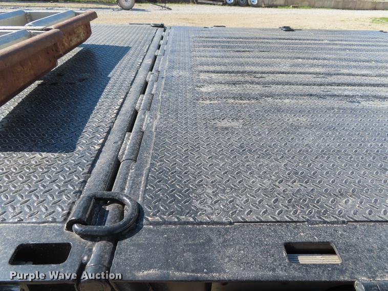 image for item DE3411 2000 Wilson 4460TD MUV-ALL lowboy hydratail equipment trailer