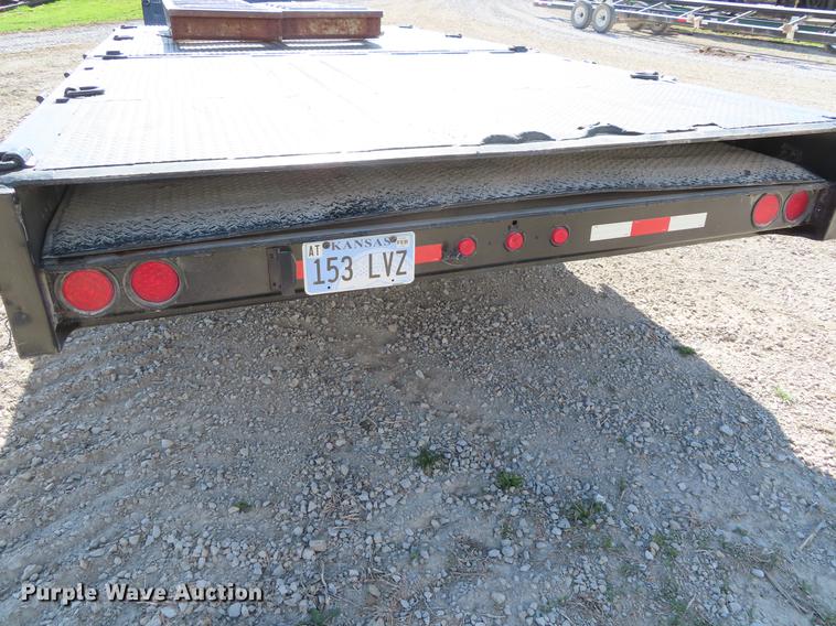 image for item DE3411 2000 Wilson 4460TD MUV-ALL lowboy hydratail equipment trailer