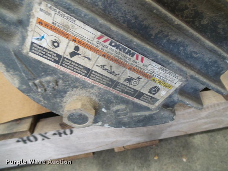 image for item DF7198 Drum Mfg. D807 vacuum pump