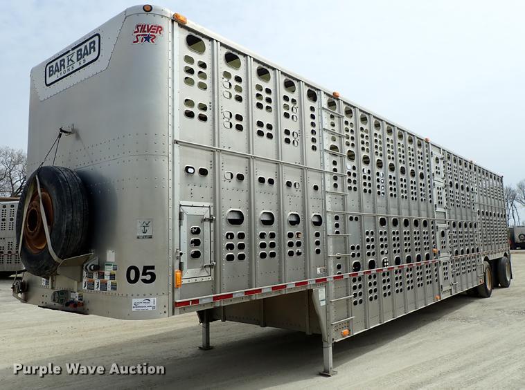 image for item DF8911 2011 Wilson Silver Star PSDCL-402 livestock trailer
