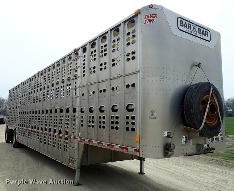 image for item DF8911 2011 Wilson Silver Star PSDCL-402 livestock trailer