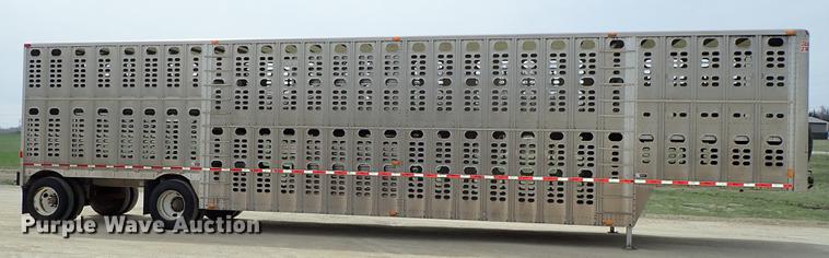 image for item DF8911 2011 Wilson Silver Star PSDCL-402 livestock trailer