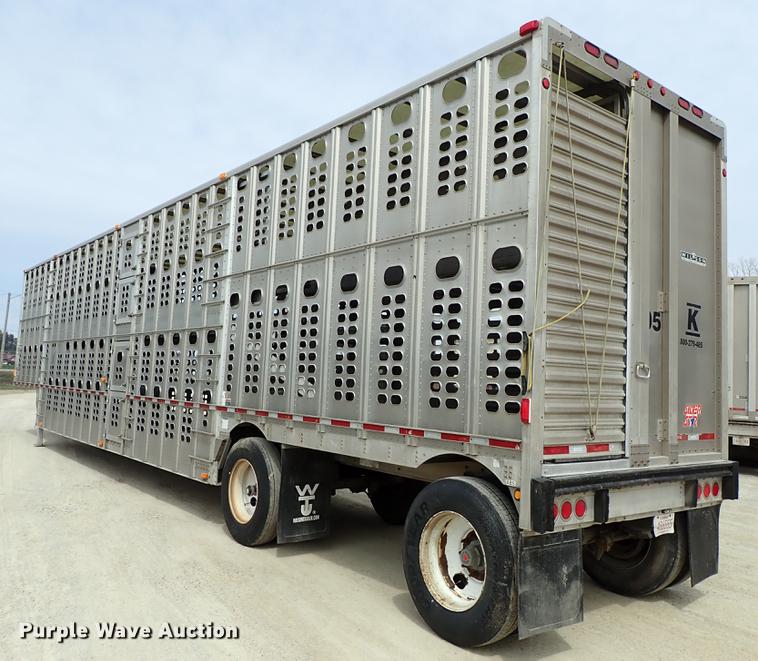 image for item DF8911 2011 Wilson Silver Star PSDCL-402 livestock trailer