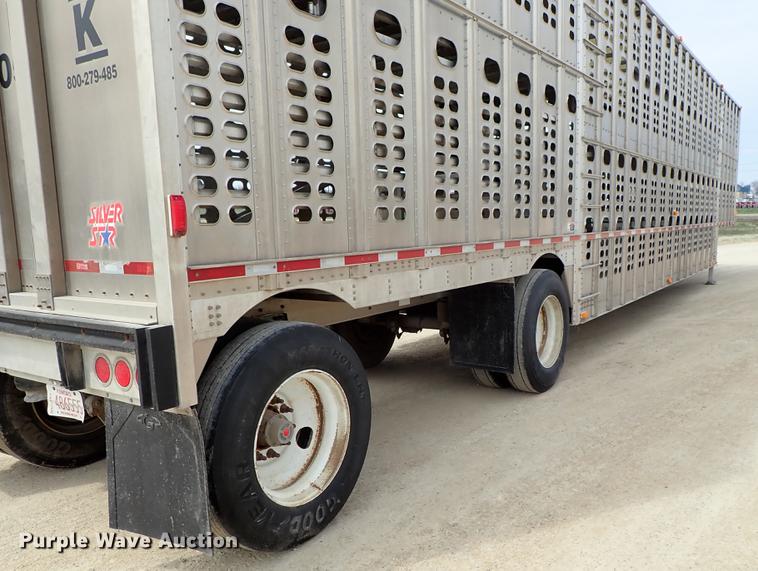 image for item DF8911 2011 Wilson Silver Star PSDCL-402 livestock trailer