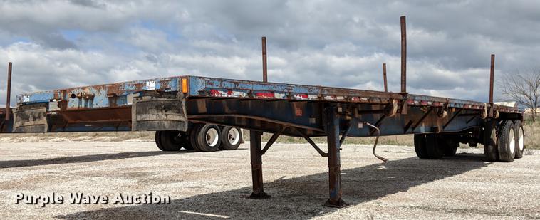 image for item DG3411 1998 Fruehauf PBA-NF2-45N flatbed trailer