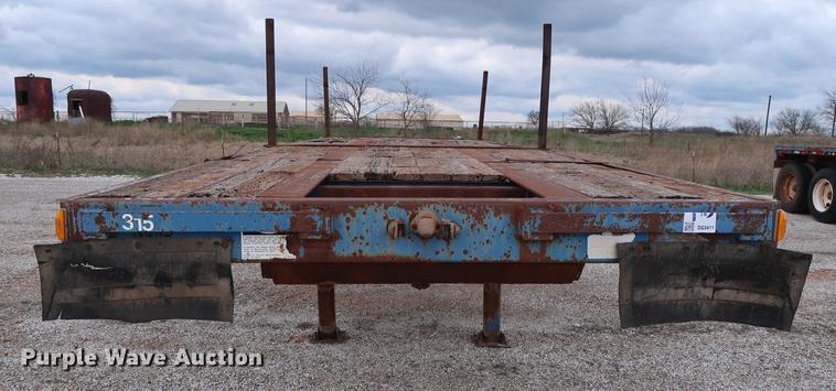 image for item DG3411 1998 Fruehauf PBA-NF2-45N flatbed trailer