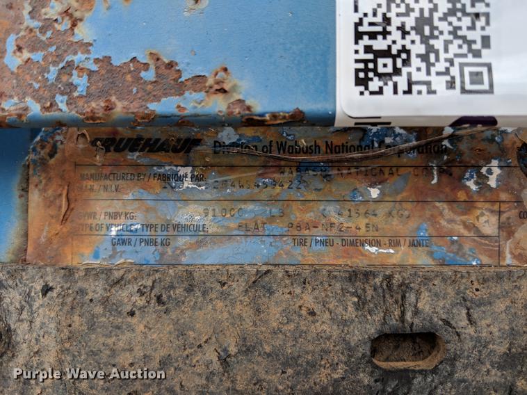 image for item DG3411 1998 Fruehauf PBA-NF2-45N flatbed trailer