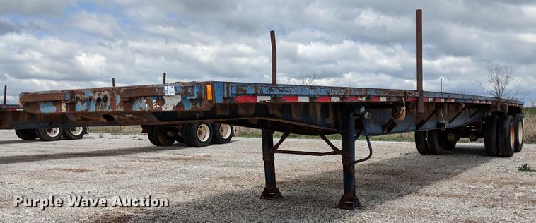 image for item DG3413 1998 Fruehauf PBA-NF2-45N flatbed trailer