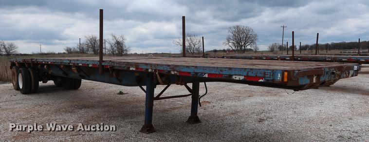 image for item DG3413 1998 Fruehauf PBA-NF2-45N flatbed trailer