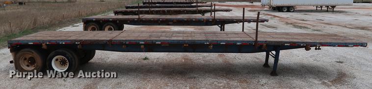 image for item DG3413 1998 Fruehauf PBA-NF2-45N flatbed trailer