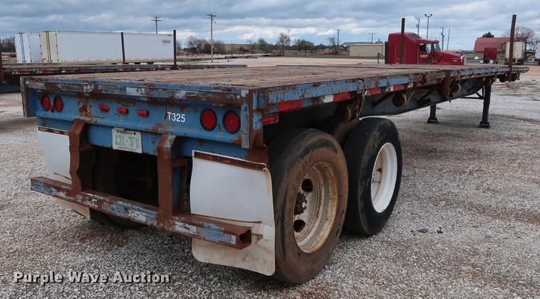 image for item DG3413 1998 Fruehauf PBA-NF2-45N flatbed trailer