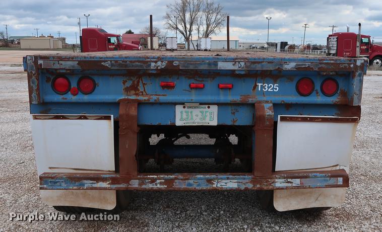 image for item DG3413 1998 Fruehauf PBA-NF2-45N flatbed trailer