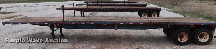 image for item DG3413 1998 Fruehauf PBA-NF2-45N flatbed trailer
