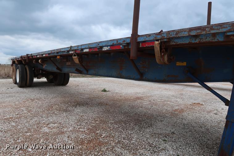 image for item DG3413 1998 Fruehauf PBA-NF2-45N flatbed trailer