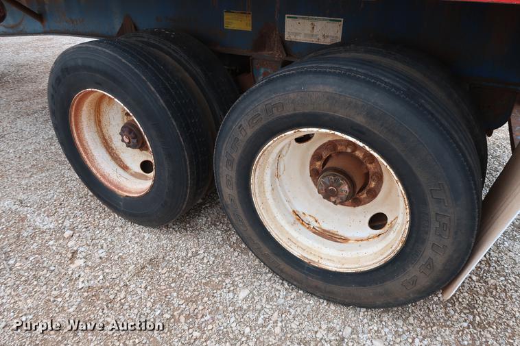 image for item DG3413 1998 Fruehauf PBA-NF2-45N flatbed trailer