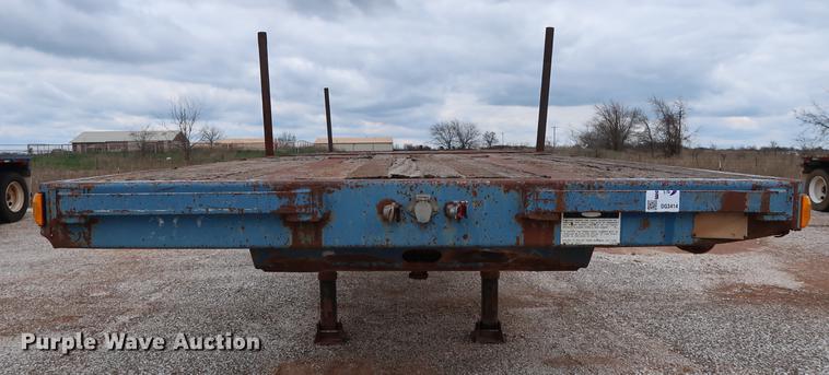 image for item DG3414 1997 Fruehauf PBA-NF2-45N flatbed trailer